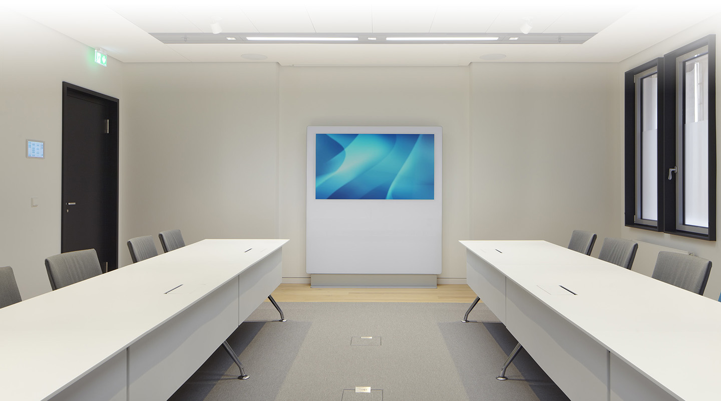 Büro im Hintergrund